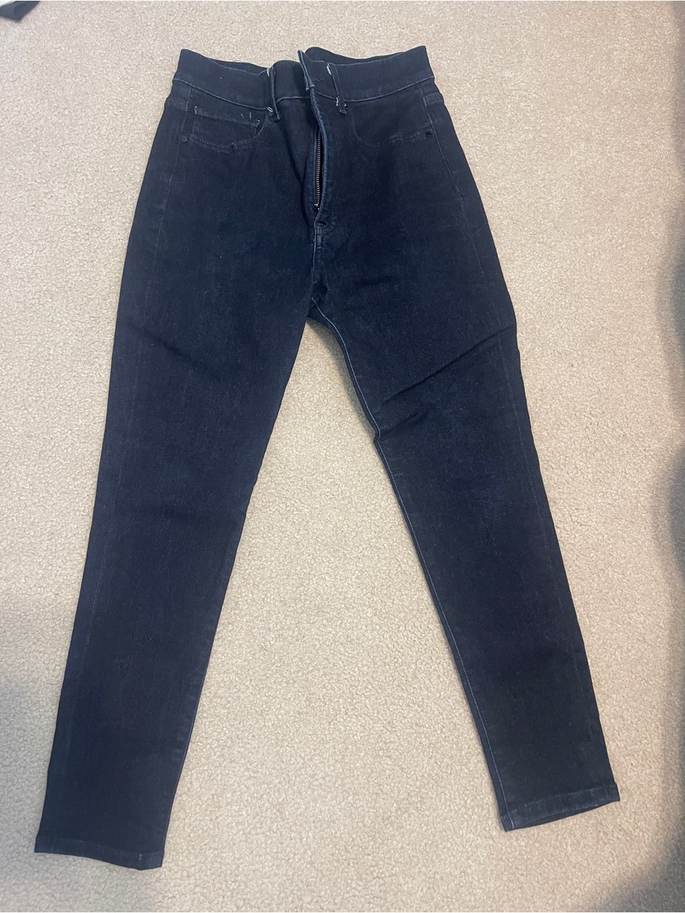 Express Dark Indigo High-Rise Skinny Jeans
